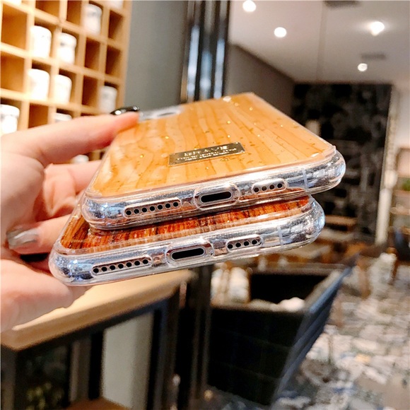 2/$15 iPhone 11 Pro Max Case Glitter Wood Grain - Picture 2 of 11